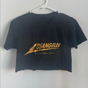 J Galt Los Angeles Crop Top